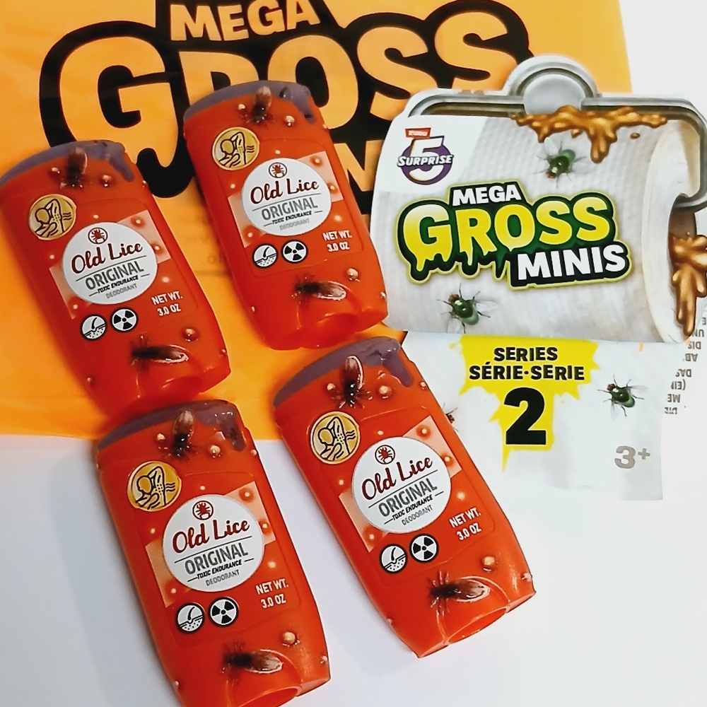 Zuru 5 Surprise Mega Gross Minis Series 2 Old Lice Toxic Endurance Deodorant (4)